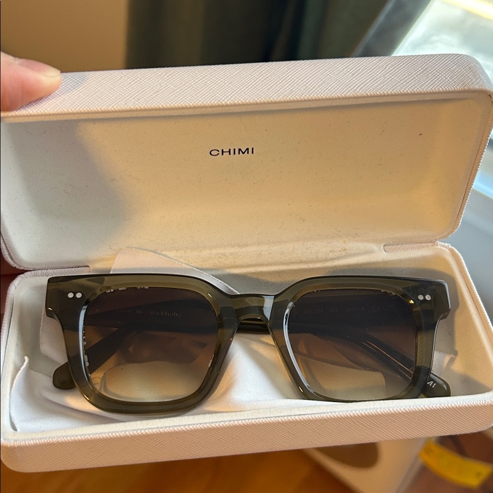 Chimi Olive Designer Sunglasses